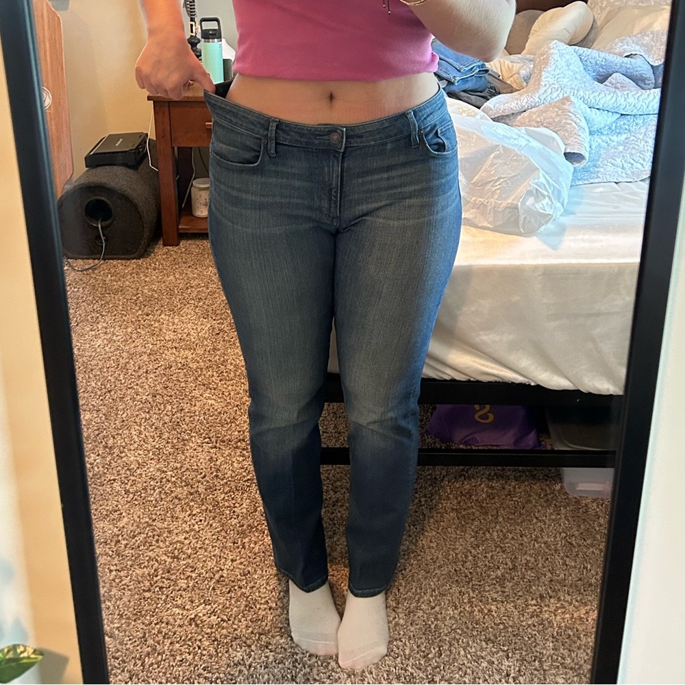 Vintage LOFT jeans. Curvy stretch style.